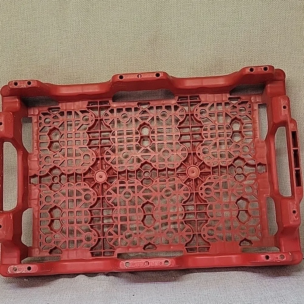 Coke Coca Cola Collectible Vintage Plastic Tray Crate‎ Stackable 18” x 12”